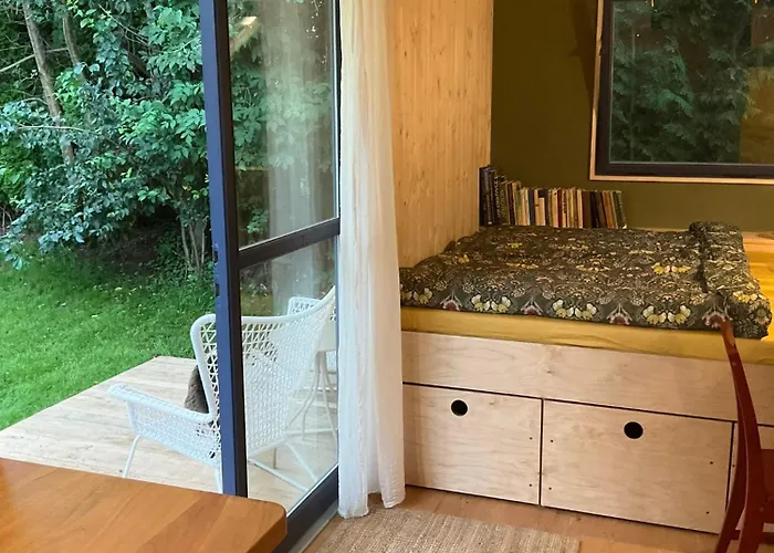 シャレー Tinyhouse V Zahrade *